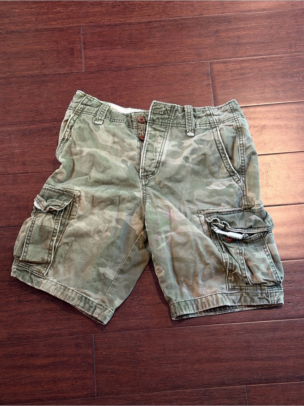 Hollister Camo Cargo Shorts